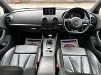 USED 2014 14 AUDI A3 2.0 TDI S LINE 5d 148 BHP HEATED LEATHER+FULL SERVICE HISTORY