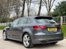 USED 2014 14 AUDI A3 2.0 TDI S LINE 5d 148 BHP HEATED LEATHER+FULL SERVICE HISTORY