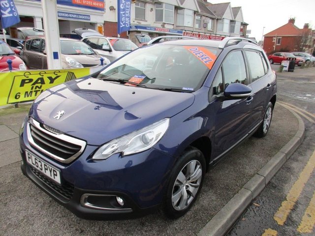 2013 63 Peugeot 2008 1.4 HDI ACTIVE 5d 68 BHP