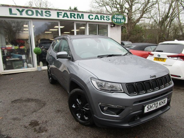 2020 70 Jeep Compass 1.4 MULTIAIR II NIGHT EAGLE 5d 138 BHP