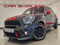 USED 2013 13 MINI COUNTRYMAN 2.0 COOPER SD (143 PS) ALL4 AUTO 5DR + MASSIVE SPEC + �&pound;14,500 EXTRAS + NAV + HARMAN KARDON + HEATED LEATHERS + CHILI / MEDIA PACK + MULTIMEDIA + BLUETOOTH + ADAPTIVE XENONS + PARK AID + PRIVACY + JCW BODY KIT + 18S WOW !! COLOSSAL SPEC + &pound;14,500 OF MINI EXTRAS