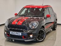 USED 2013 13 MINI COUNTRYMAN 2.0 COOPER SD (143 PS) ALL4 AUTO 5DR + MASSIVE SPEC + �&pound;14,500 EXTRAS + NAV + HARMAN KARDON + HEATED LEATHERS + CHILI / MEDIA PACK + MULTIMEDIA + BLUETOOTH + ADAPTIVE XENONS + PARK AID + PRIVACY + JCW BODY KIT + 18S WOW !! COLOSSAL SPEC + &pound;14,500 OF MINI EXTRAS