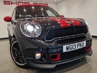 USED 2013 13 MINI COUNTRYMAN 2.0 COOPER SD (143 PS) ALL4 AUTO 5DR + MASSIVE SPEC + �&pound;14,500 EXTRAS + NAV + HARMAN KARDON + HEATED LEATHERS + CHILI / MEDIA PACK + MULTIMEDIA + BLUETOOTH + ADAPTIVE XENONS + PARK AID + PRIVACY + JCW BODY KIT + 18S WOW !! COLOSSAL SPEC + &pound;14,500 OF MINI EXTRAS