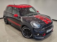 USED 2013 13 MINI COUNTRYMAN 2.0 COOPER SD (143 PS) ALL4 AUTO 5DR + MASSIVE SPEC + �&pound;14,500 EXTRAS + NAV + HARMAN KARDON + HEATED LEATHERS + CHILI / MEDIA PACK + MULTIMEDIA + BLUETOOTH + ADAPTIVE XENONS + PARK AID + PRIVACY + JCW BODY KIT + 18S WOW !! COLOSSAL SPEC + &pound;14,500 OF MINI EXTRAS