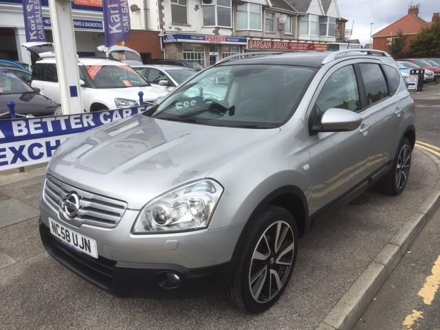 2009 58 Nissan Qashqai+2 2.0 TEKNA PLUS 2 5d 140 BHP
