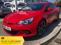 USED 2016 16 VAUXHALL ASTRA GTC 1.4 LIMITED EDITION S/S 3d 118 BHP 