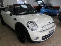 USED 2011 61 MINI CONVERTIBLE 1.6 COOPER 2d 122 BHP 