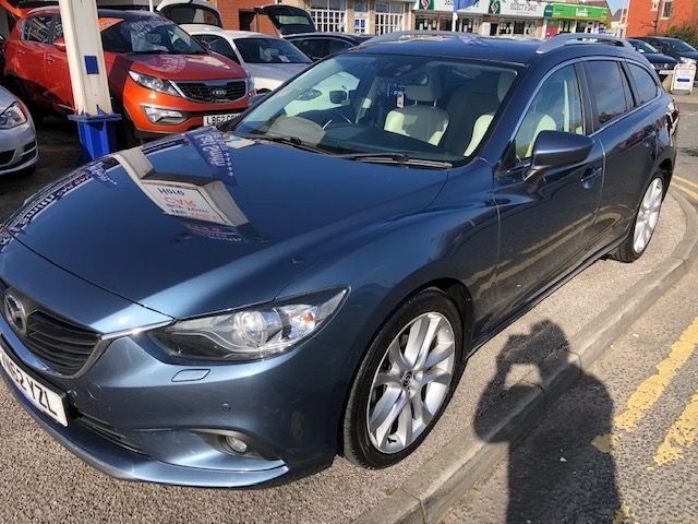 2012 62 Mazda 6 2.2 D SPORT NAV 5d 148 BHP