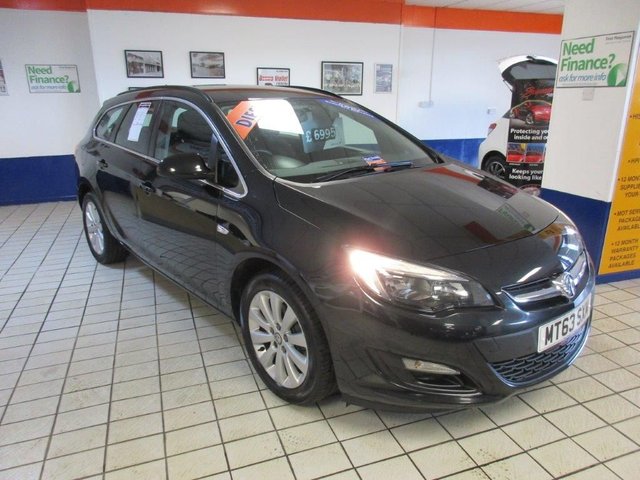 2013 63 Vauxhall Astra 2.0 TECH LINE CDTI S/S 5d 163 BHP