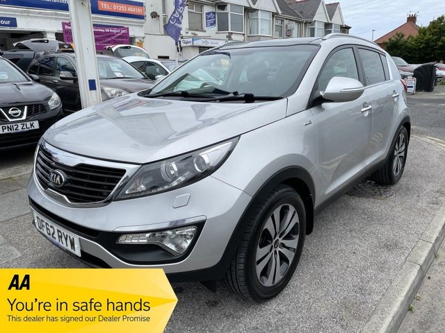 2013 62 Kia Sportage 2.0 CRDI KX-3 SAT NAV 5d 134 BHP