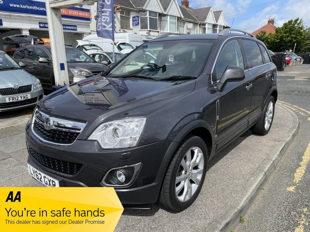 2013 62 Vauxhall Antara 2.2 SE NAV CDTI 4WD S/S 5d 161 BHP