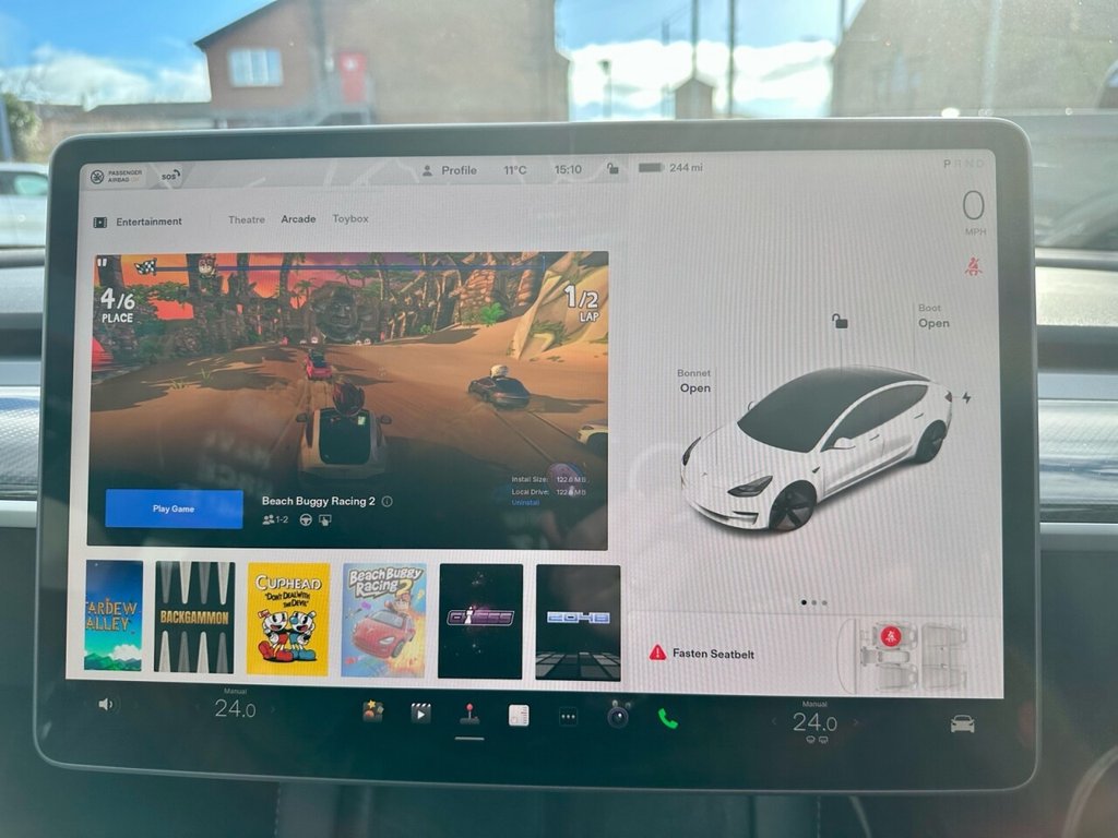 USED 2022 72 TESLA Model 3 MODEL 3 4d 302 BHP PANORAMIC GLASS ROOF