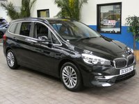 USED 2020 69 BMW 2 SERIES 1.5 218I LUXURY GRAN TOURER 5d 139 BHP 7 SEAT SAT NAV FULL LEATHER INTERIOR PARKING SENSORS 1 OWNER 6 MONTHS GOLD WARRANTY