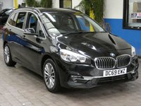 USED 2020 69 BMW 2 SERIES 1.5 218I LUXURY GRAN TOURER 5d 139 BHP 7 SEAT SAT NAV FULL LEATHER INTERIOR PARKING SENSORS 1 OWNER 6 MONTHS GOLD WARRANTY