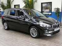 USED 2020 69 BMW 2 SERIES 1.5 218I LUXURY GRAN TOURER 5d 139 BHP 7 SEAT SAT NAV FULL LEATHER INTERIOR PARKING SENSORS 1 OWNER 6 MONTHS GOLD WARRANTY