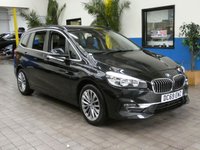 USED 2020 69 BMW 2 SERIES 1.5 218I LUXURY GRAN TOURER 5d 139 BHP 7 SEAT SAT NAV FULL LEATHER INTERIOR PARKING SENSORS 1 OWNER 6 MONTHS GOLD WARRANTY