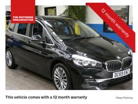USED 2020 69 BMW 2 SERIES 1.5 218I LUXURY GRAN TOURER 5d 139 BHP 7 SEAT SAT NAV FULL LEATHER INTERIOR PARKING SENSORS 1 OWNER 6 MONTHS GOLD WARRANTY
