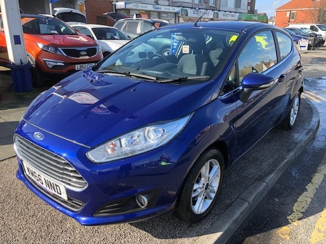 2016 66 Ford Fiesta 1.2 ZETEC 3d 81 BHP