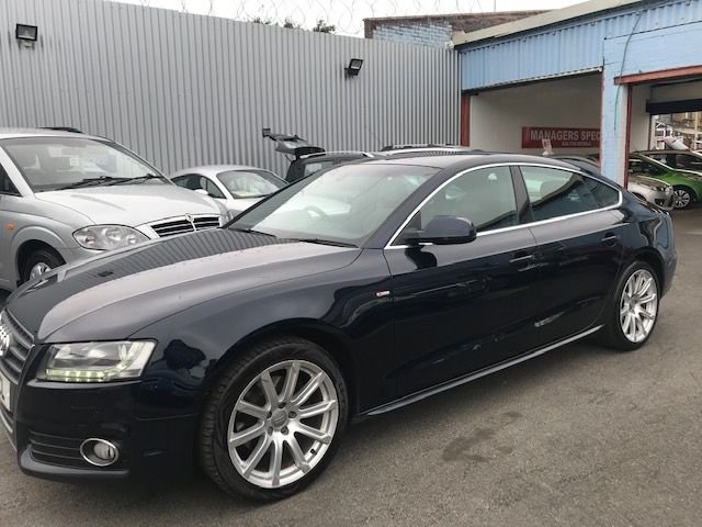 2011 11 Audi A5 2.0 SPORTBACK TFSI S LINE 5d 178 BHP
