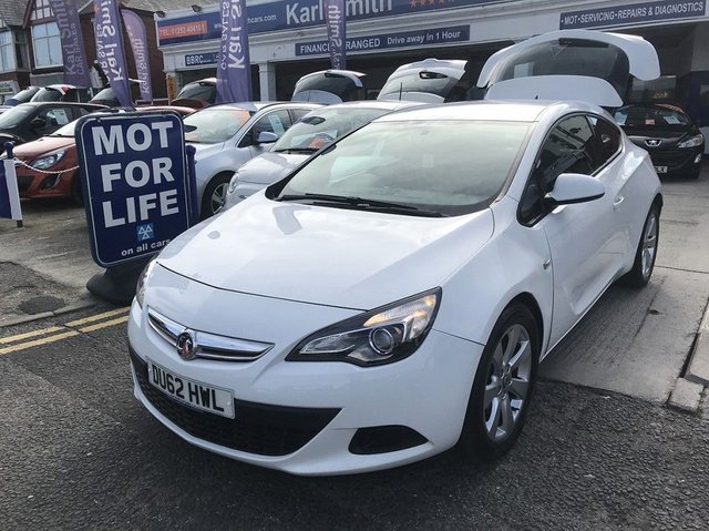 2012 62 Vauxhall Astra Gtc 1.7 SPORT CDTI S/S 3d 128 BHP