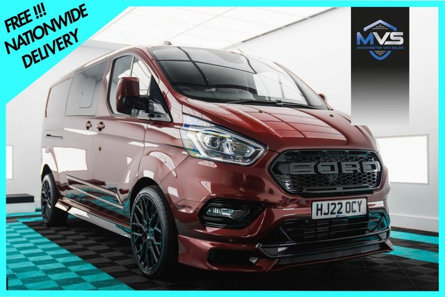 View our Ford Transit Custom 2.0 320 Matrix X SPORT EDITION LWB DCAB 170BHP AUTO 