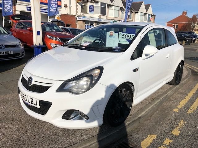 2013 63 Vauxhall Corsa 1.6 VXR 3d 189 BHP