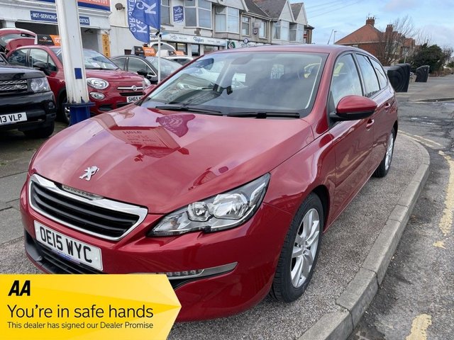 2015 15 Peugeot 308 1.6 BLUE HDI S/S SW ACTIVE 5d 120 BHP