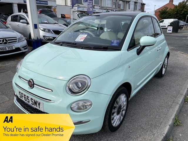 2016 65 Fiat 500 1.2 LOUNGE 3d 69 BHP