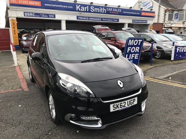 2012 62 Renault Scenic 1.6 DYNAMIQUE TOMTOM VVT 5d 110 BHP