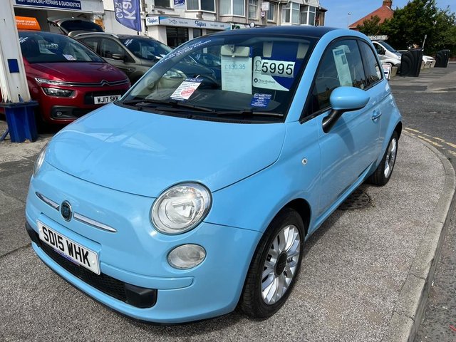2015 15 Fiat 500 1.2 LOUNGE 3d 69 BHP
