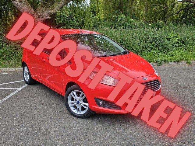 2015 15 FORD FIESTA 1.5 ZETEC TDCI 5d 74 BHP 4 SERVICE STAMPS IN THE BOOK
