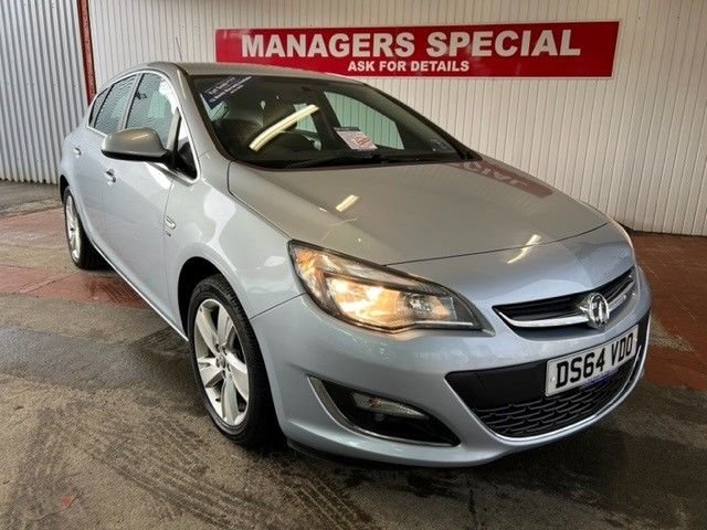2014 64 Vauxhall Astra 1.4 SRI 5d 98 BHP