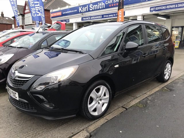 2013 63 Vauxhall Zafira Tourer 1.4 EXCLUSIV 5d 138 BHP