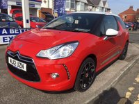 USED 2012 12 CITROEN DS3 1.6 DSTYLE PLUS 3d 120 BHP 