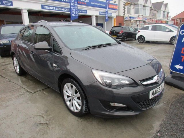 2012 62 Vauxhall Astra 1.4 ACTIVE 5d 98 BHP