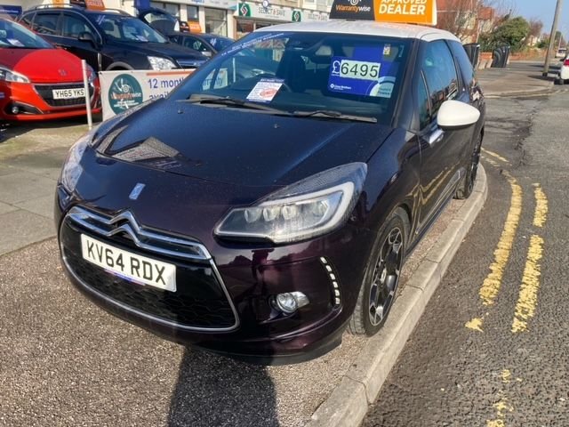 2014 64 Citroen DS3 1.6 BLUEHDI DSIRE PLUS 3d 120 BHP