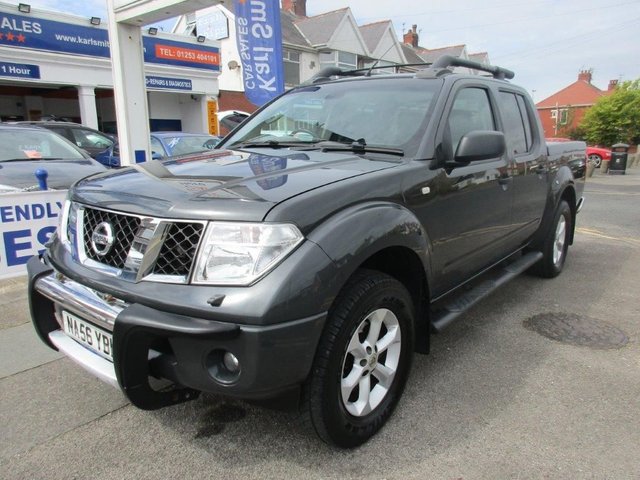 2006 56 Nissan Navara 2.5 DCI OUTLAW 4X4 SHR SWB D/C 169 BHP