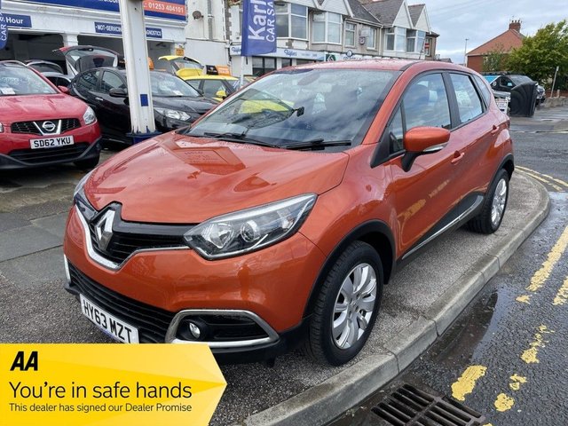 2013 63 Renault Captur 1.5 EXPRESSIONPLUS CONVENIENCE ENERGYTCE S/S 5d 90 BHP