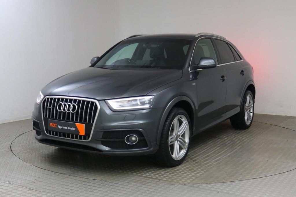 USED 2014 14 AUDI Q3 2.0 TDI QUATTRO S LINE PLUS 5d 177 BHP 