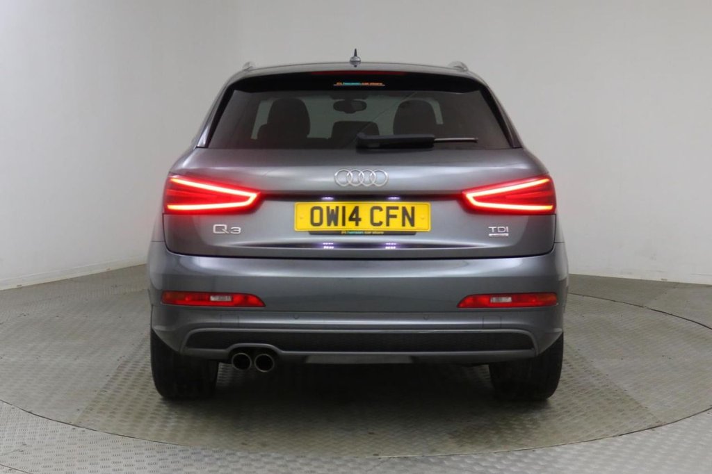USED 2014 14 AUDI Q3 2.0 TDI QUATTRO S LINE PLUS 5d 177 BHP 