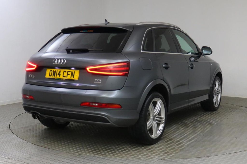 USED 2014 14 AUDI Q3 2.0 TDI QUATTRO S LINE PLUS 5d 177 BHP 