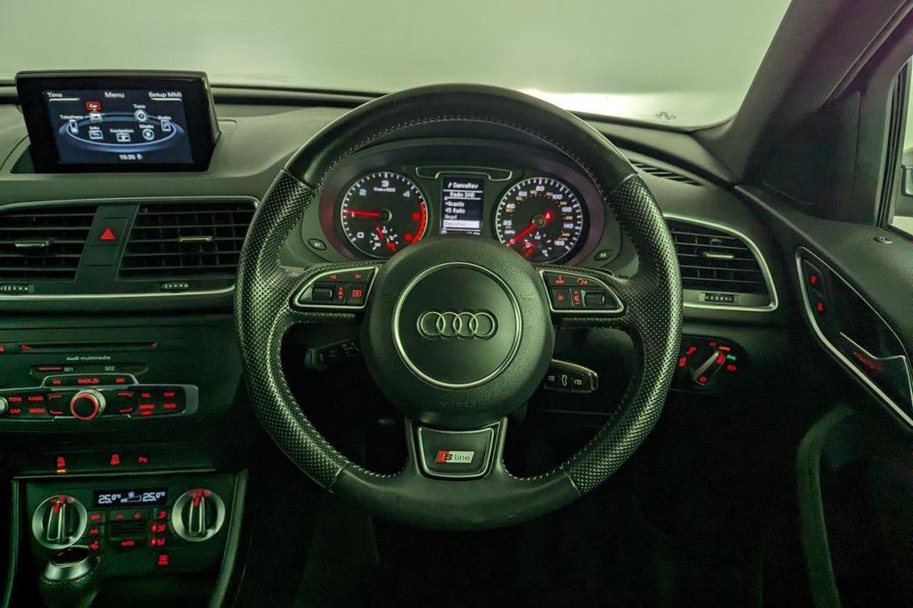 USED 2014 14 AUDI Q3 2.0 TDI QUATTRO S LINE PLUS 5d 177 BHP 