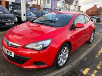 USED 2013 13 VAUXHALL ASTRA GTC 1.4 SPORT S/S 3d 118 BHP 