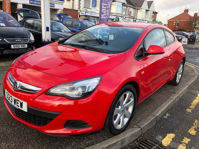 2013 13 Vauxhall Astra Gtc 1.4 SPORT S/S 3d 118 BHP