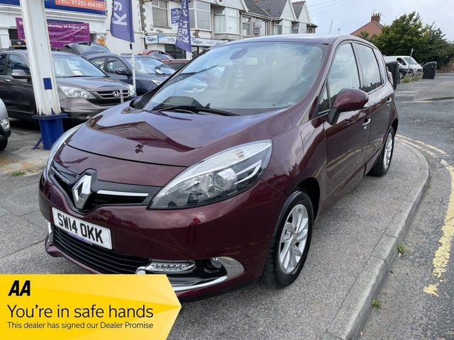 2014 14 Renault Scenic 1.5 DYNAMIQUE TOMTOM ENERGY DCI S/S 5d 110 BHP