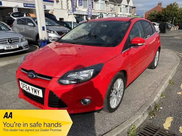 2014 64 Ford Focus 1.6 ZETEC TDCI 5d 113 BHP