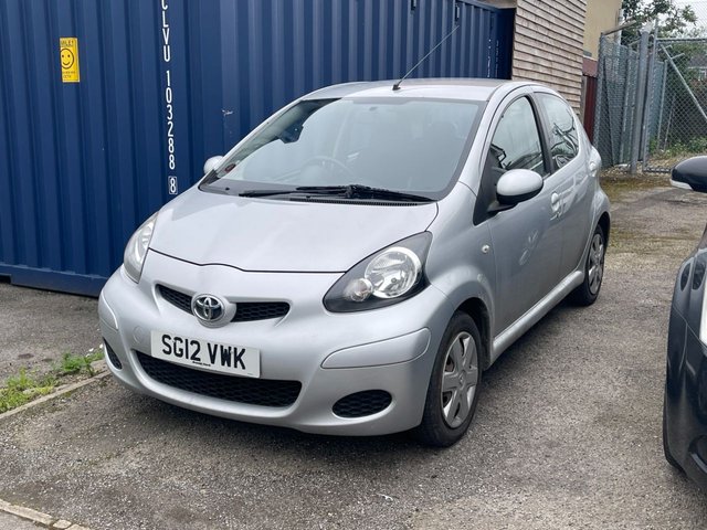 2012 12 Toyota Aygo 1.0 VVT-I ICE 5d 68 BHP
