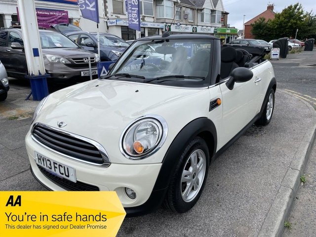 2013 13 MINI Convertible 1.6 ONE 2d 98 BHP