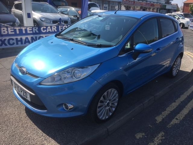 2010 10 Ford Fiesta 1.4 TITANIUM 5d 96 BHP