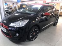 USED 2013 63 CITROEN DS3 1.6 DSPORT RED 3d 155 BHP 